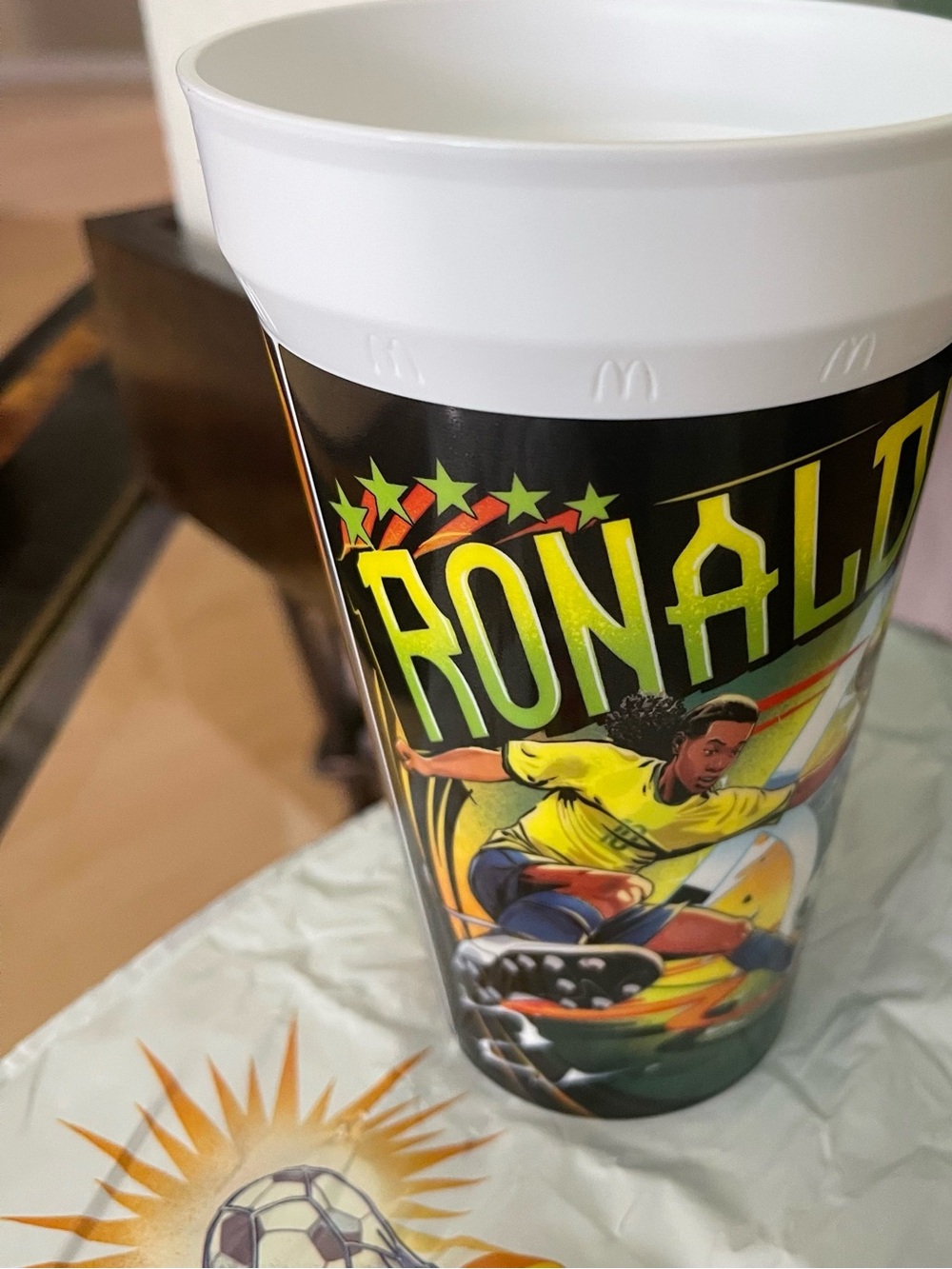 Ronaldinho Gaucho "O Bruxo" McDonald's FIFA World Cup Collectible Brazil